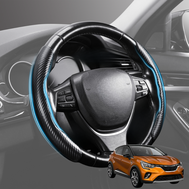 Segmented Steering Wheel Cover for Renault CAPTUR 2019 - Current (JB/JE) - Universal Size