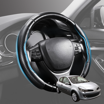 Segmented Steering Wheel Cover for Renault Clio 2005 - 2011 (BR/CR/SB/SR) - Universal Size