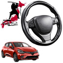 Black Samurai Segmented Steering Wheel Cover for Renault Clio 2012 - 2019 (BH/KH)-1