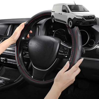 Steering Wheel Cover Pro Extra Layer for Renault KANGOO 2010-2021 - Breathable & Anti-Slip - Circle 38 cm