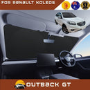 Front Windscreen Sun Shade for Renault KOLEOS 2008 - 2015 (HY) - Standard 150 x 85 cm - Black-1