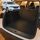 6D Diamond Car Boot Cargo Mat for Renault KOLEOS 2016 - Current (HC) - Heavy Duty Carpet Liner - All-Weather Resistance - Easy to use - Odorless Material - Black & Grey-15