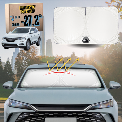 Front Windscreen Sun Shade for Renault KOLEOS 2016 - Current (HC) - Standard 150 x 85 cm