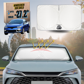 Front Windscreen Sun Shade for Renault Megane 2008 - 2016 Hatch - Standard 150 x 85 cm