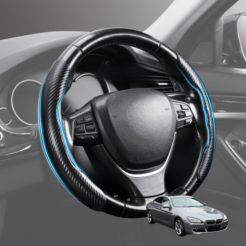 Segmented Steering Wheel Cover for BMW 6 Series Gran Coupe 2011 - 2019 (F06) - Universal Size