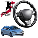 Black Samurai Segmented Steering Wheel Cover for Renault Megane 2008 - 2016 Wagon-1