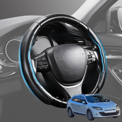 Segmented Steering Wheel Cover for Renault Megane 2008 - 2016 Wagon - Universal Size