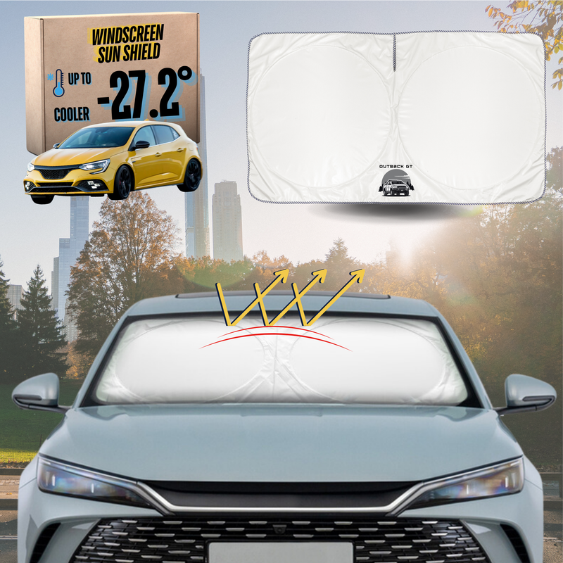 Front Windscreen Sun Shade for Renault Megane 2017 - Current R.S. - Standard 150 x 85 cm