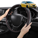 Steering Wheel Cover Pro Extra Layer for Renault Megane 2017 - Current R.S. - Breathable & Anti-Slip - Circle 38 cm-1