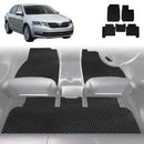 6D Diamond Car Floor Mats for Skoda Octavia 2013 - 2020 NE - Custom-Fit Carpet Liner-1