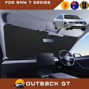 Front Windscreen Sun Shade for BMW 7 Series 2002 - 2009 (E65 E66 E67 E68) - Standard 150 x 85 cm - Black-1