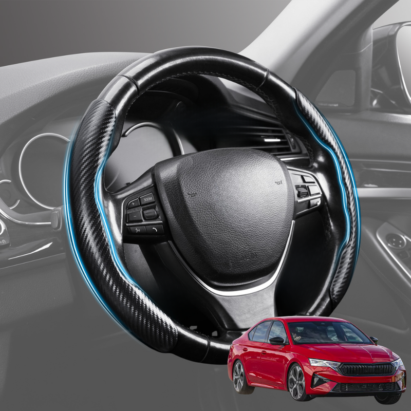 Segmented Steering Wheel Cover for Skoda Octavia 2020 - Current NX - Universal Size