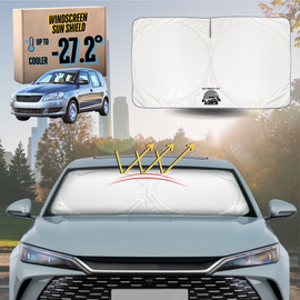 Front Windscreen Sun Shade for Skoda Roomster 2006 - 2015 (5J) - Standard 150 x 85 cm