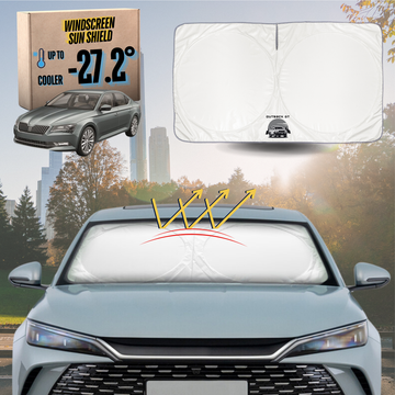 Front Windscreen Sun Shade for Skoda Superb 2015 - Current (B8, typ 3V) - Standard 150 x 85 cm