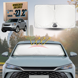 Front Windscreen Sun Shade for SsangYong Korando 2014 - 2018 - Standard 150 x 85 cm