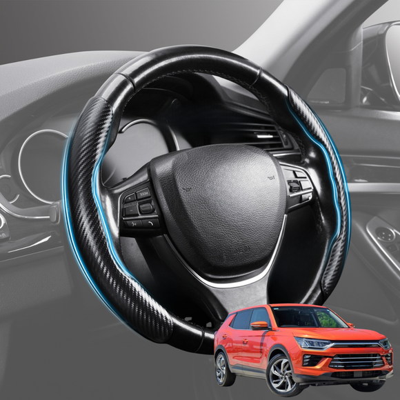 Segmented Steering Wheel Cover for SsangYong Korando 2019 - Current C300 - Universal Size