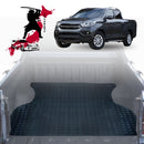 Black Samurai UTE Tub Mat Tray Liner for SsangYong Musso 2018 - Current Q200-1