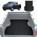 Honeycomb UTE Tub Mat Tray Liner for SsangYong Musso 2018 - Current Q200 - Black & Grey-1