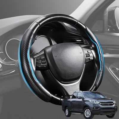 Segmented Steering Wheel Cover for SsangYong Musso 2018 - Current Q200 - Universal Size