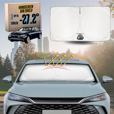 Front Windscreen Sun Shade for BMW 7 Series 2009 - 2015 (F01 F02 F03 F04) - Standard 150 x 85 cm