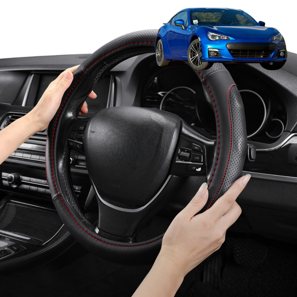 Steering Wheel Cover Pro Extra Layer for Subaru BRZ 2012-2021 Z1 - Breathable & Anti-Slip - Circle 38 cm