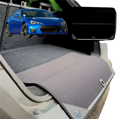 Rear Cargo Boot Bumper Protector for Subaru BRZ 2012 - 2021 Z1 - Standard (72 x 55) - Black