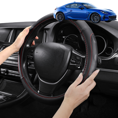 Steering Wheel Cover Pro Extra Layer for Subaru BRZ 2021 - Current Z1 - Breathable & Anti-Slip - Circle 38 cm