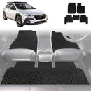 6D Diamond Car Floor Mats for Subaru Crosstrek 2023 - Current (GU) - Custom-Fit Carpet Liner-1