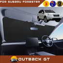Front Windscreen Sun Shade for Subaru Forester 2013 - 2018 (SJ) - Standard 150 x 85 cm - Black-1
