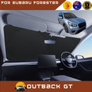 Front Windscreen Sun Shade for Subaru Forester 2018 - Current (SK) - Standard 150 x 85 cm - Black-1
