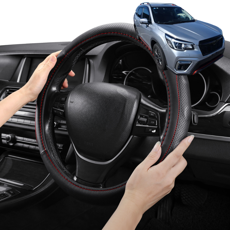 Steering Wheel Cover Pro Extra Layer for Subaru Forester 2018 - Current (SK) - Breathable & Anti-Slip