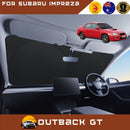 Front Windscreen Sun Shade for Subaru Impreza 2000 - 2007 GD, GG, GG Facelift - Standard 150 x 85 cm - Black-1