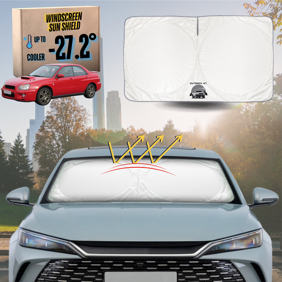 Front Windscreen Sun Shade for Subaru Impreza 2000 - 2007 GD, GG, GG Facelift - Standard 150 x 85 cm