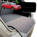 Rear Cargo Boot Bumper Protector for Subaru Impreza 2000 - 2007 GD, GG, GG Facelift - Standard (72 x 55) - Black-1