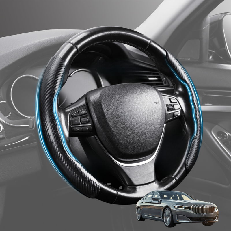 Segmented Steering Wheel Cover for BMW 7 Series 2015 - 2022 (G11 G12) - Universal Size