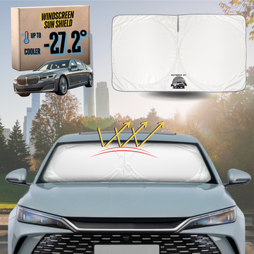 Front Windscreen Sun Shade for BMW 7 Series 2015 - 2022 (G11 G12) - Standard 150 x 85 cm