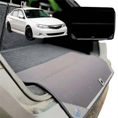 Rear Cargo Boot Bumper Protector for Subaru Impreza 2007 - 2011 G3 - Standard (72 x 55) - Black