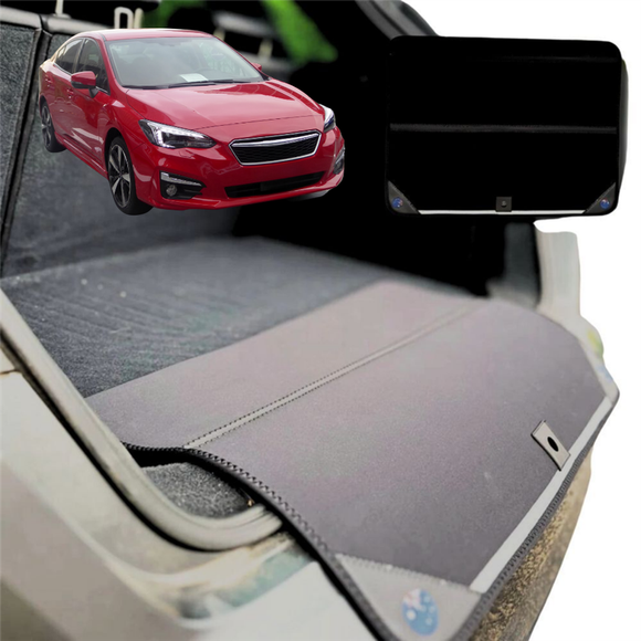 Rear Cargo Boot Bumper Protector for Subaru Impreza 2016 - Current G4, G5 - Standard (72 x 55) - Black