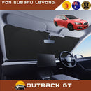 Front Windscreen Sun Shade for Subaru Levorg 2011 - 2016 V1 - Standard 150 x 85 cm - Black-1