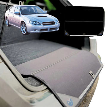 Rear Cargo Boot Bumper Protector for Subaru Liberty 2003 - 2009 4GEN - Standard (72 x 55) - Black