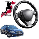 Black Samurai Segmented Steering Wheel Cover for Subaru Liberty 2015 - 2020 6GEN-1
