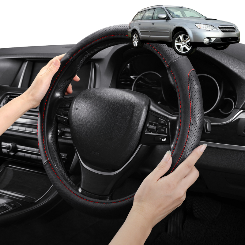 Steering Wheel Cover Pro Extra Layer for Subaru Outback 2003 - 2009 3GEN - Breathable & Anti-Slip