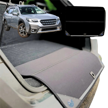 Rear Cargo Boot Bumper Protector for Subaru Outback 2021 - Current 6GEN - XL (98 x 55) - Black