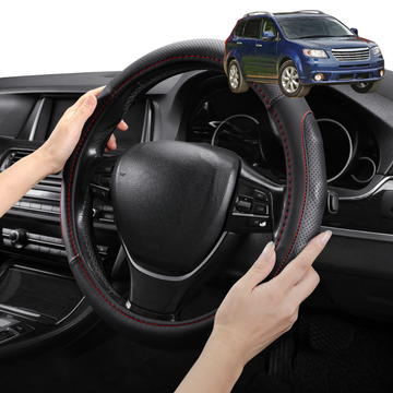 Steering Wheel Cover Pro Extra Layer for Subaru Tribeca 2005-2014 (B9) - Breathable & Anti-Slip - Circle 38 cm