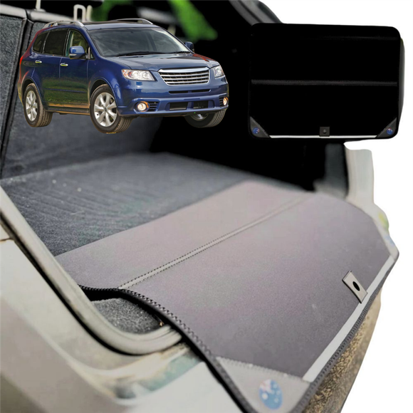 Rear Cargo Boot Bumper Protector for Subaru Tribeca 2005 - 2014 (B9) - XL (98 x 55) - Black