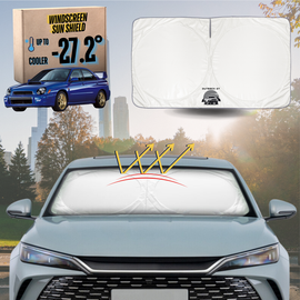 Front Windscreen Sun Shade for Subaru WRX 2000 - 2007 - Standard 150 x 85 cm