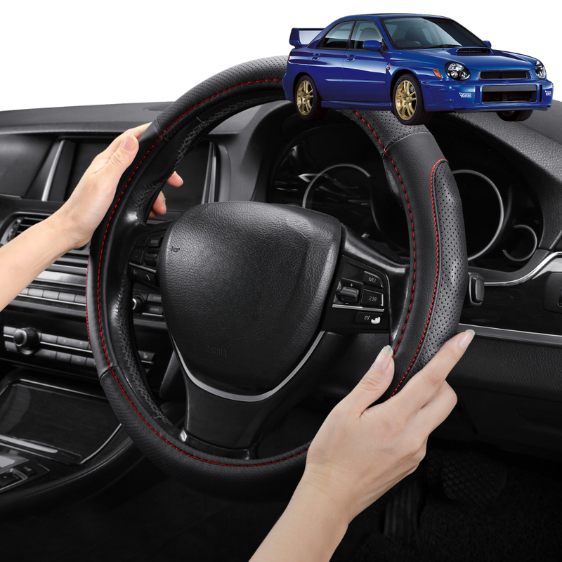 Steering Wheel Cover Pro Extra Layer for Subaru WRX 2000 - 2007 - Breathable & Anti-Slip