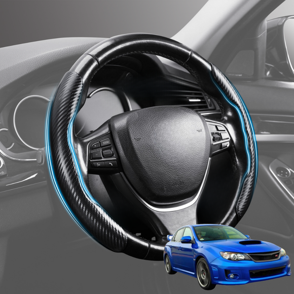 Segmented Steering Wheel Cover for Subaru WRX 2008 - 2014 - Universal Size