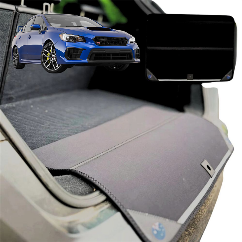 Rear Cargo Boot Bumper Protector for Subaru WRX 2014 - 2021 (Auto/Manual) - Standard (72 x 55) - Black