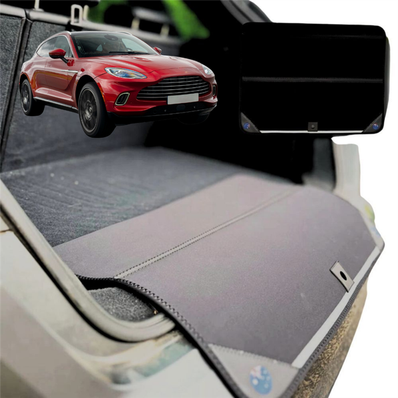 Rear Cargo Boot Bumper Protector for Aston Martin DBX 2021 - Current - XL (98 x 55) - Black